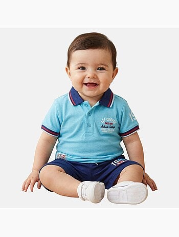 Lee Cooper - Conjunto polo y short bebé niño