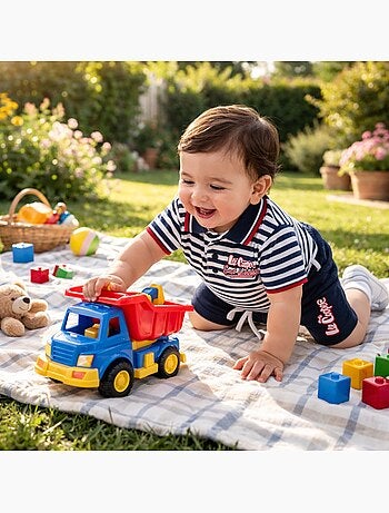 Lee Cooper - Conjunto polo y short bebé niño