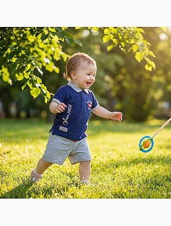 Lee Cooper - Conjunto polo y short bebé niño