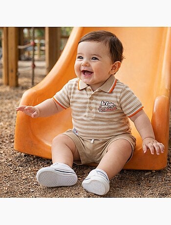 Lee Cooper - Conjunto polo y short bebé niño
