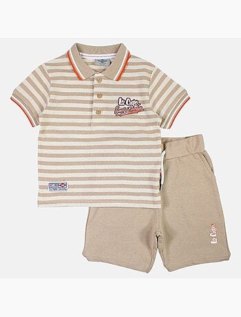 Lee Cooper - Conjunto polo y short bebé niño