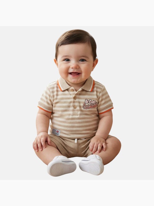 Lee Cooper - Conjunto polo y short bebé niño - Kiabi