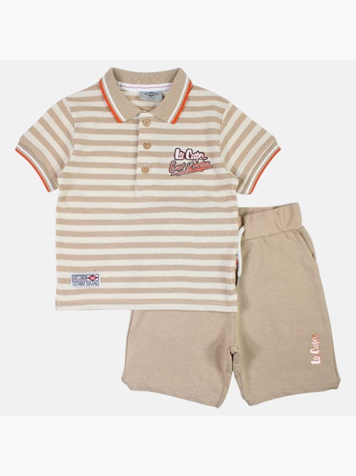Lee Cooper - Conjunto polo y short bebé niño - Kiabi