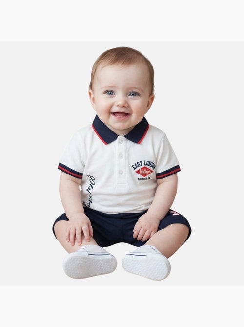 Lee Cooper - Conjunto polo y short bebé niño - Kiabi