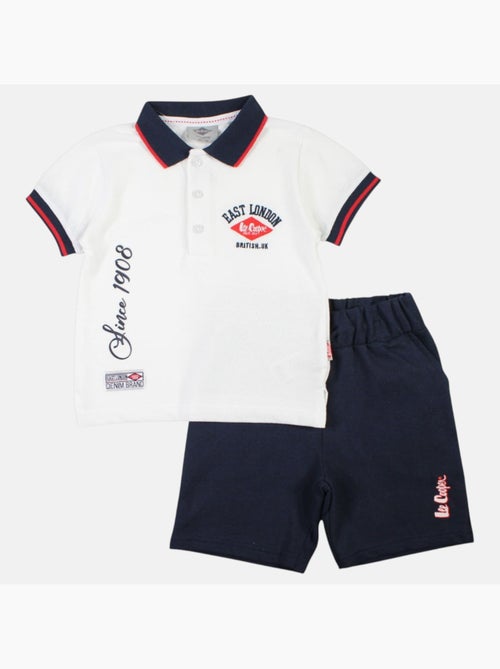 Lee Cooper - Conjunto polo y short bebé niño - Kiabi