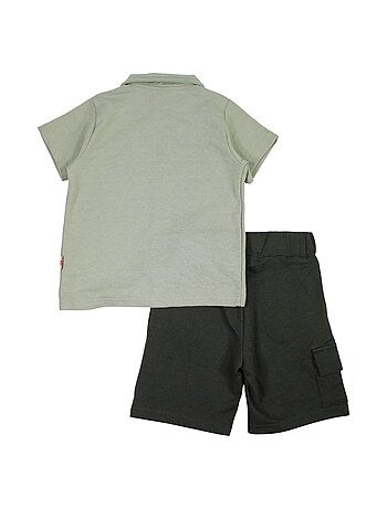 Lee Cooper - Conjunto polo y short bebé niño