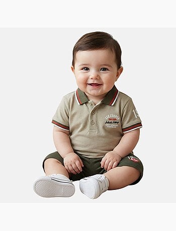 Lee Cooper - Conjunto polo y short bebé niño