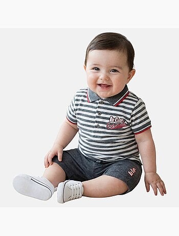 Lee Cooper - Conjunto polo y short bebé niño