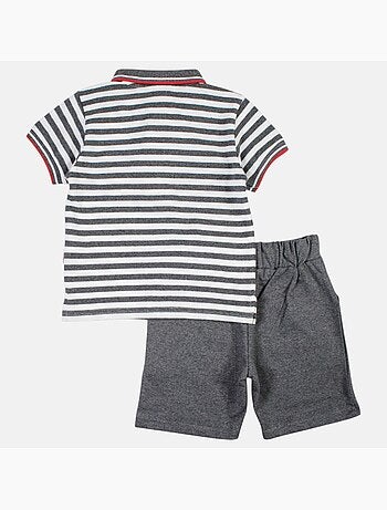 Lee Cooper - Conjunto polo y short bebé niño