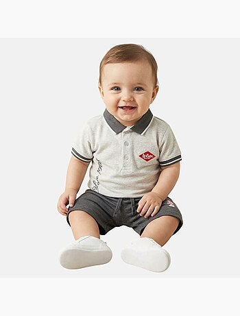Lee Cooper - Conjunto polo y short bebé niño