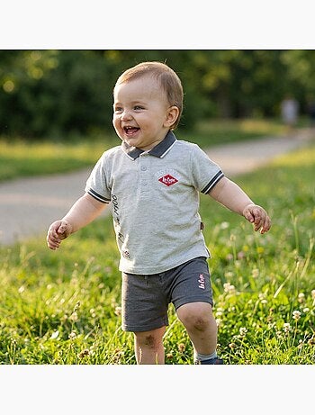 Lee Cooper - Conjunto polo y short bebé niño