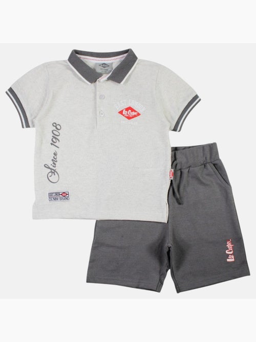 Lee Cooper - Conjunto polo y short bebé niño - Kiabi