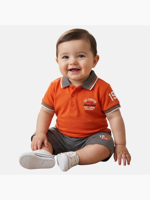 Lee Cooper - Conjunto polo y short bebé niño - Kiabi