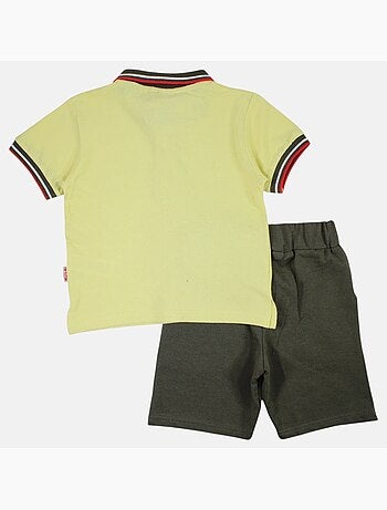 Lee Cooper - Conjunto polo y short bebé niño