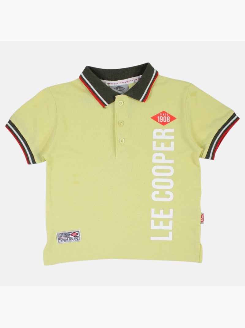 Lee Cooper - Conjunto polo y short bebé niño Verde - Kiabi