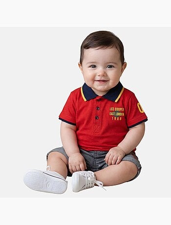 Lee Cooper - Conjunto polo y short bebé