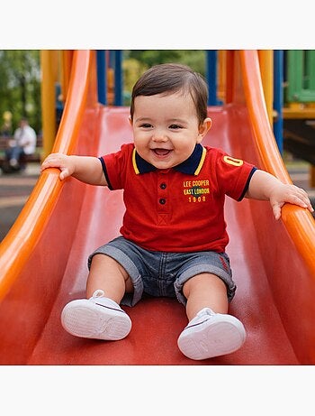 Lee Cooper - Conjunto polo y short bebé