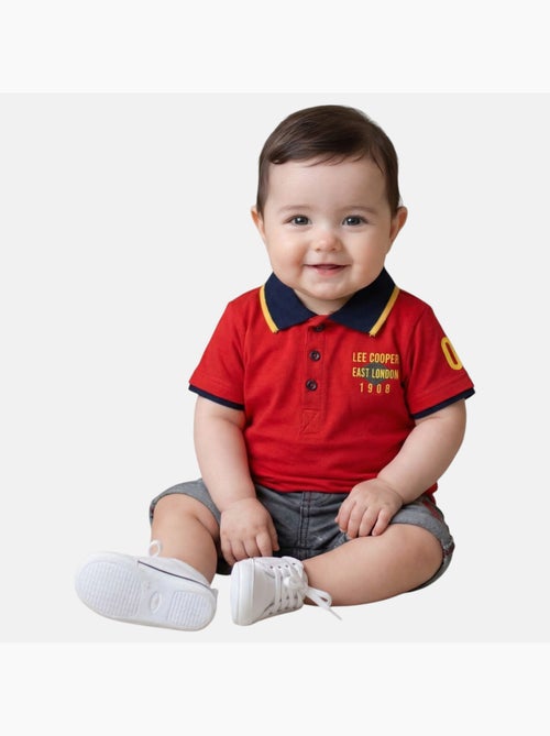 Lee Cooper - Conjunto polo y short bebé - Kiabi