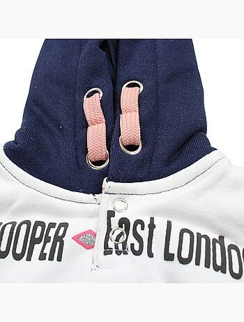 Lee Cooper - Conjunto sudadera con capucha y pantalón de jogging bebé