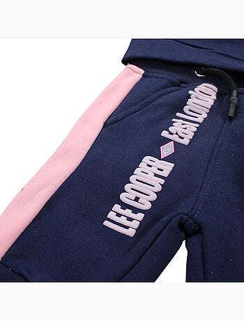 Lee Cooper - Conjunto sudadera con capucha y pantalón de jogging bebé