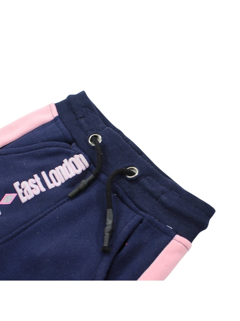 Lee Cooper - Conjunto sudadera con capucha y pantalón de jogging bebé Azul marino - Kiabi