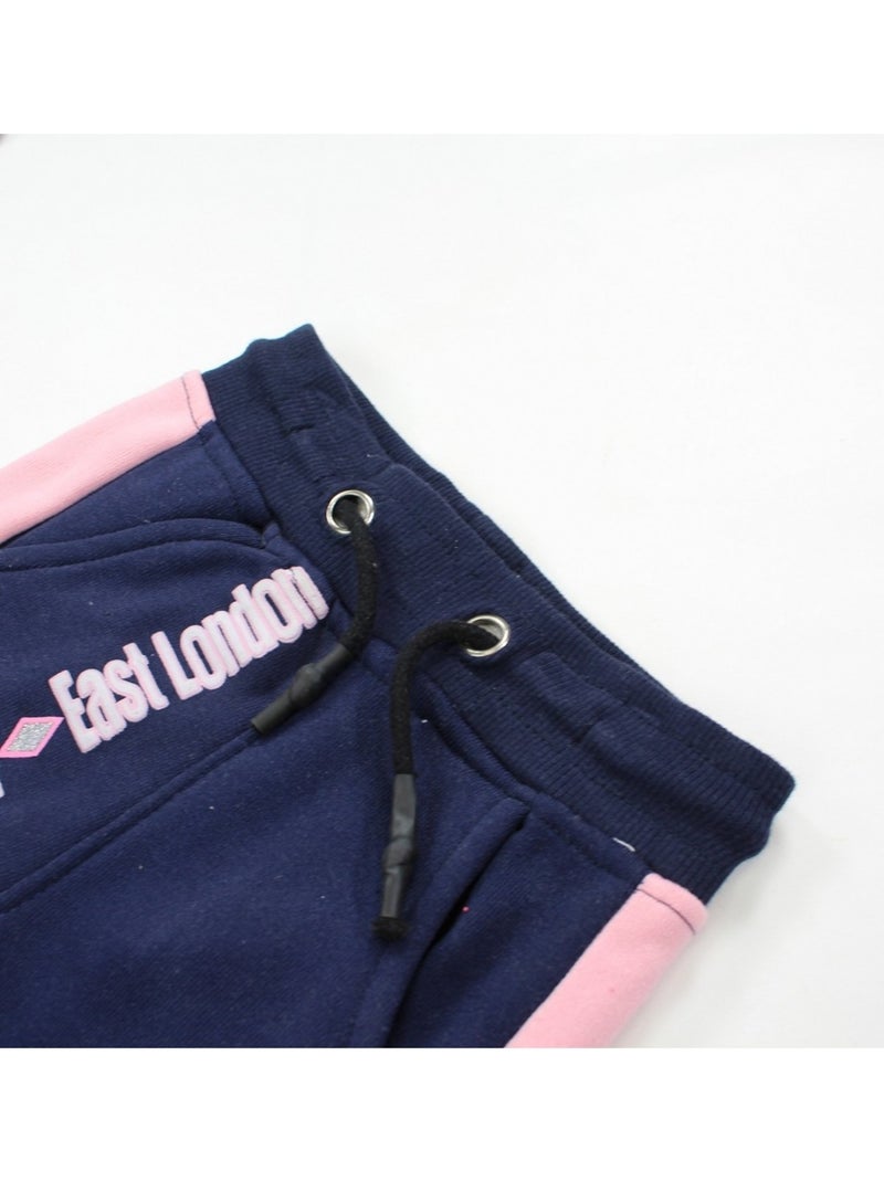 Lee Cooper - Conjunto sudadera con capucha y pantalón de jogging bebé Azul marino - Kiabi