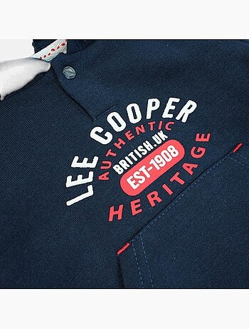 Lee Cooper - Conjunto sudadera con capucha y pantalón de jogging bebé