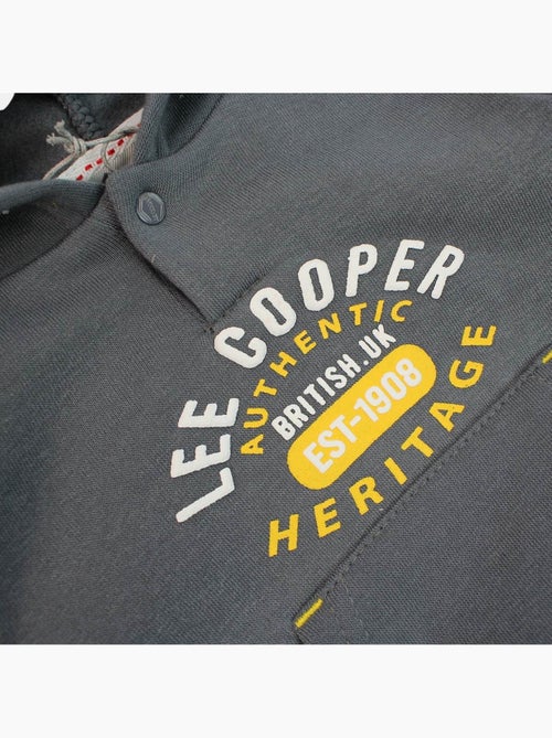 Lee Cooper - Conjunto sudadera con capucha y pantalón de jogging bebé - Kiabi Lee Cooper - Conjunto sudadera con capucha y pantalón de jogging bebé - Kiabi