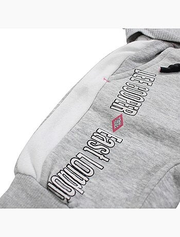 Lee Cooper - Conjunto sudadera con capucha y pantalón de jogging bebé