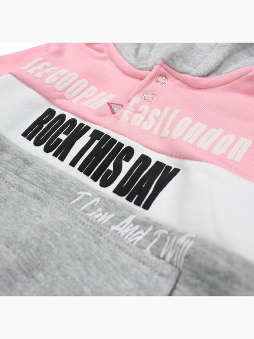 Lee Cooper - Conjunto sudadera con capucha y pantalón de jogging bebé - Kiabi