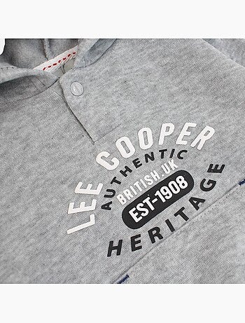 Lee Cooper - Conjunto sudadera con capucha y pantalón de jogging bebé