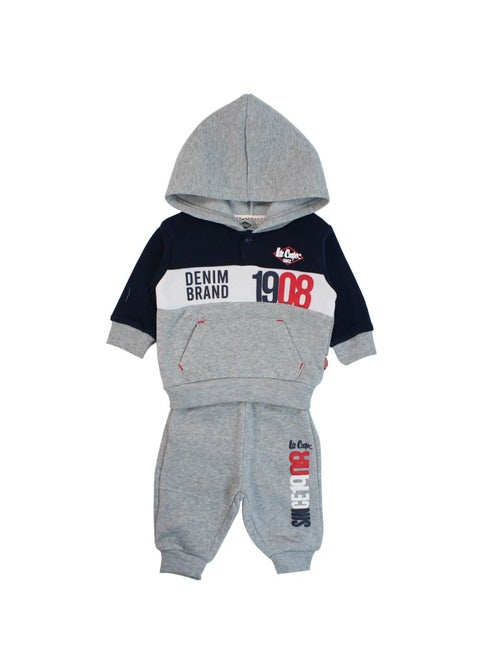 Lee Cooper - Conjunto sudadera con capucha y pantalón de jogging bebé - Kiabi
