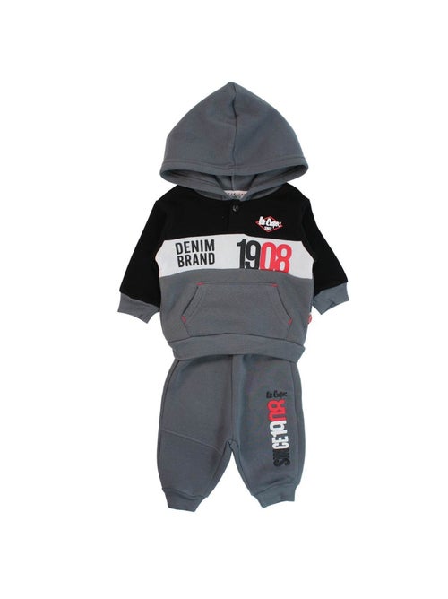 Lee Cooper - Conjunto sudadera con capucha y pantalón de jogging bebé - Kiabi