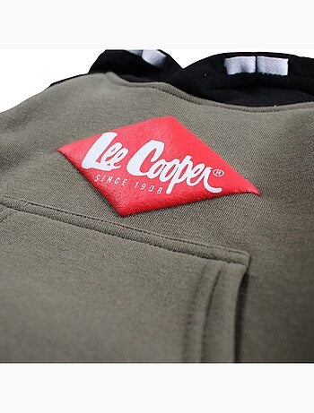 Lee Cooper - Conjunto sudadera con capucha y pantalón de jogging bebé niño