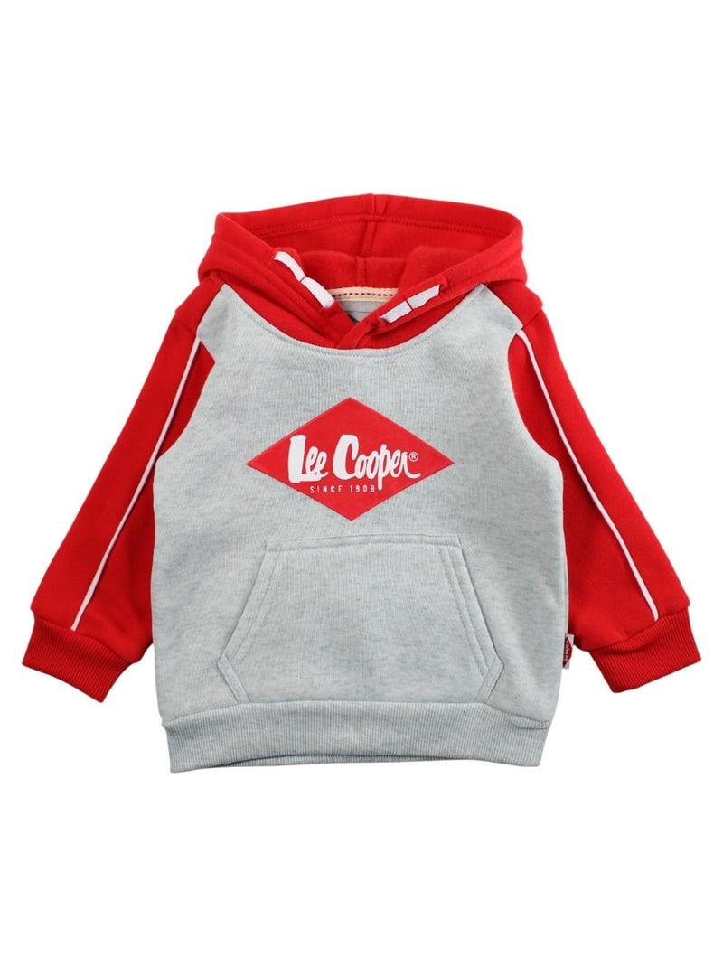 Lee Cooper - Conjunto sudadera con capucha y pantalón de jogging bebé niño Gris - Kiabi