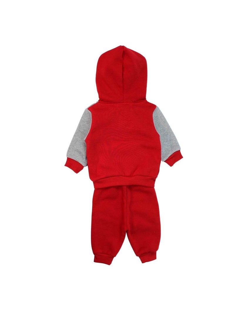Lee Cooper - Conjunto sudadera con capucha y pantalón de jogging bebé Rojo - Kiabi