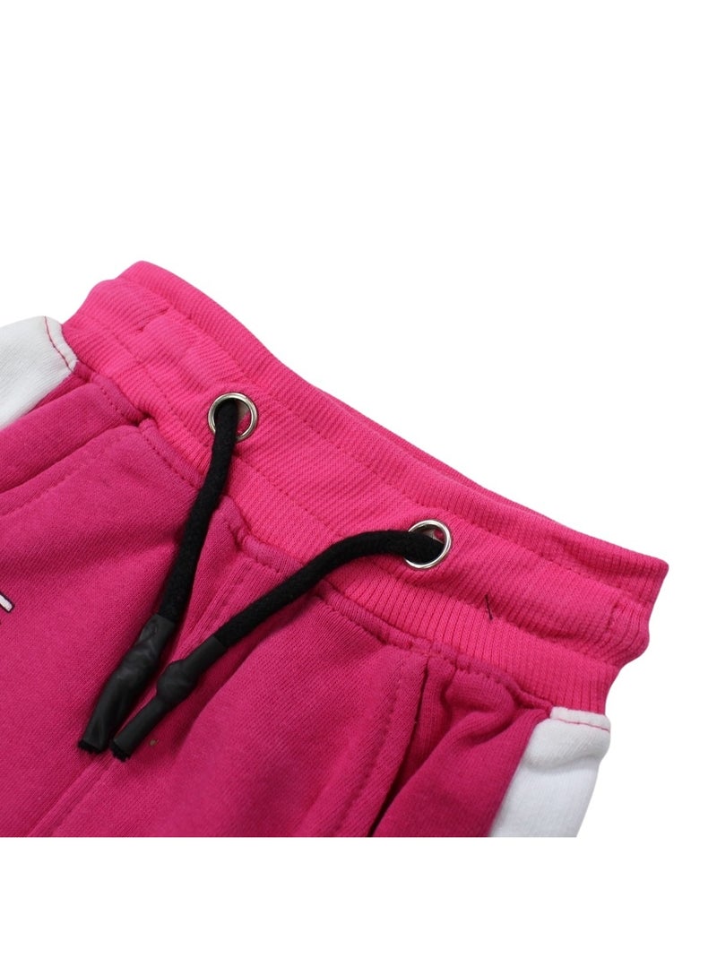 Lee Cooper - Conjunto sudadera con capucha y pantalón de jogging bebé Rosa fucsia - Kiabi
