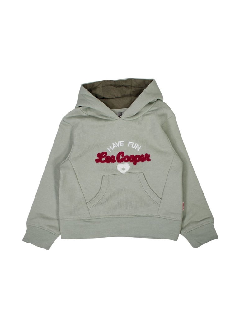 Lee Cooper - Conjunto sudadera con capucha y pantalón de jogging niña Gris - Kiabi