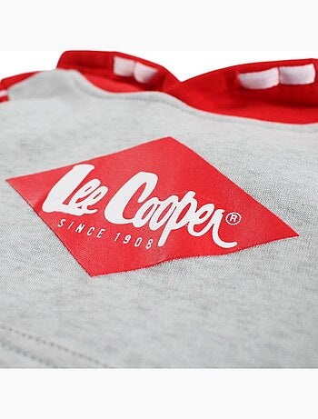 Lee Cooper - Conjunto sudadera con capucha y pantalón de jogging niño