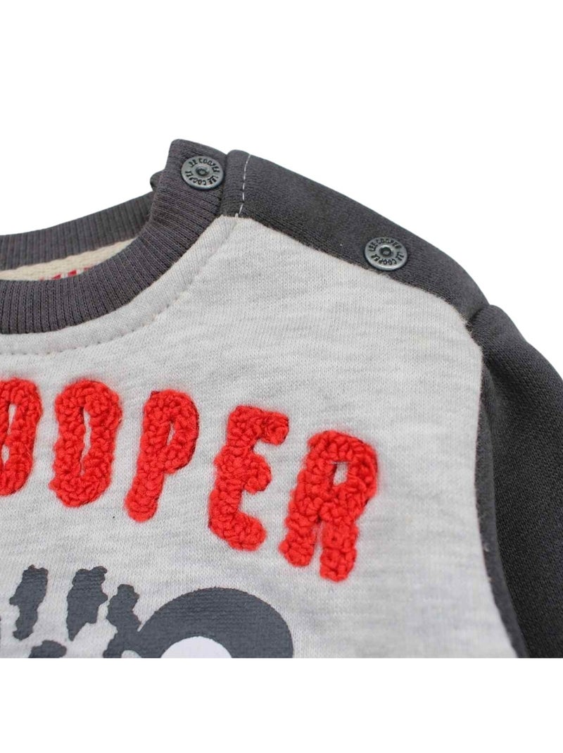 Lee Cooper - Conjunto sudadera y pantalón bebé Gris - Kiabi