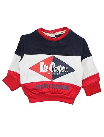 Lee Cooper - Conjunto sudadera y pantalón de jogging bebé