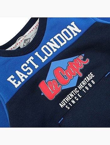 Lee Cooper - Conjunto sudadera y pantalón de jogging bebé