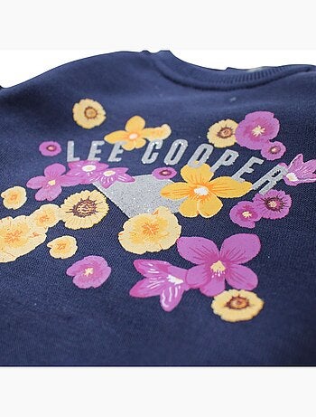 Lee Cooper - Conjunto sudadera y pantalón de jogging bebé niña