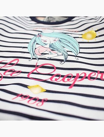 Lee Cooper - Conjunto sudadera y pantalón de jogging bebé niña