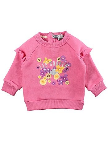Lee Cooper - Conjunto sudadera y pantalón de jogging bebé niña