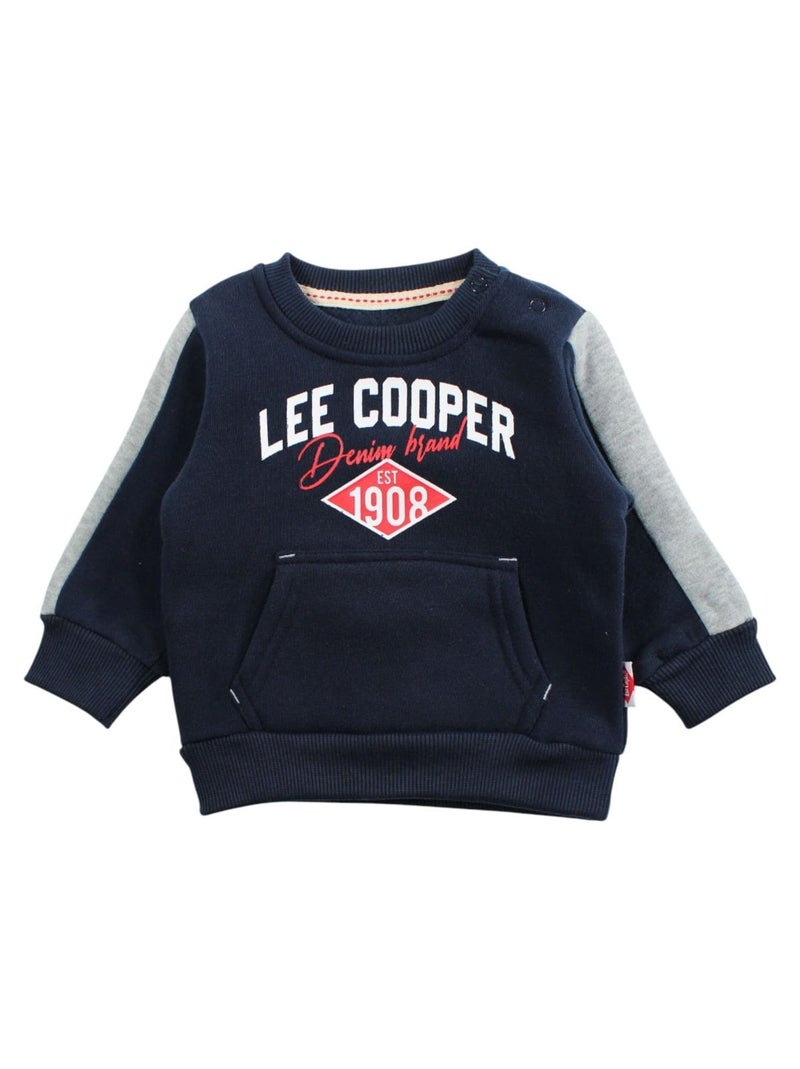 Lee Cooper - Conjunto sudadera y pantalón de jogging bebé niño Azul marino - Kiabi