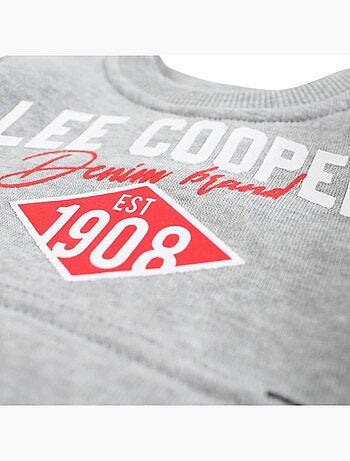 Lee Cooper - Conjunto sudadera y pantalón de jogging bebé niño