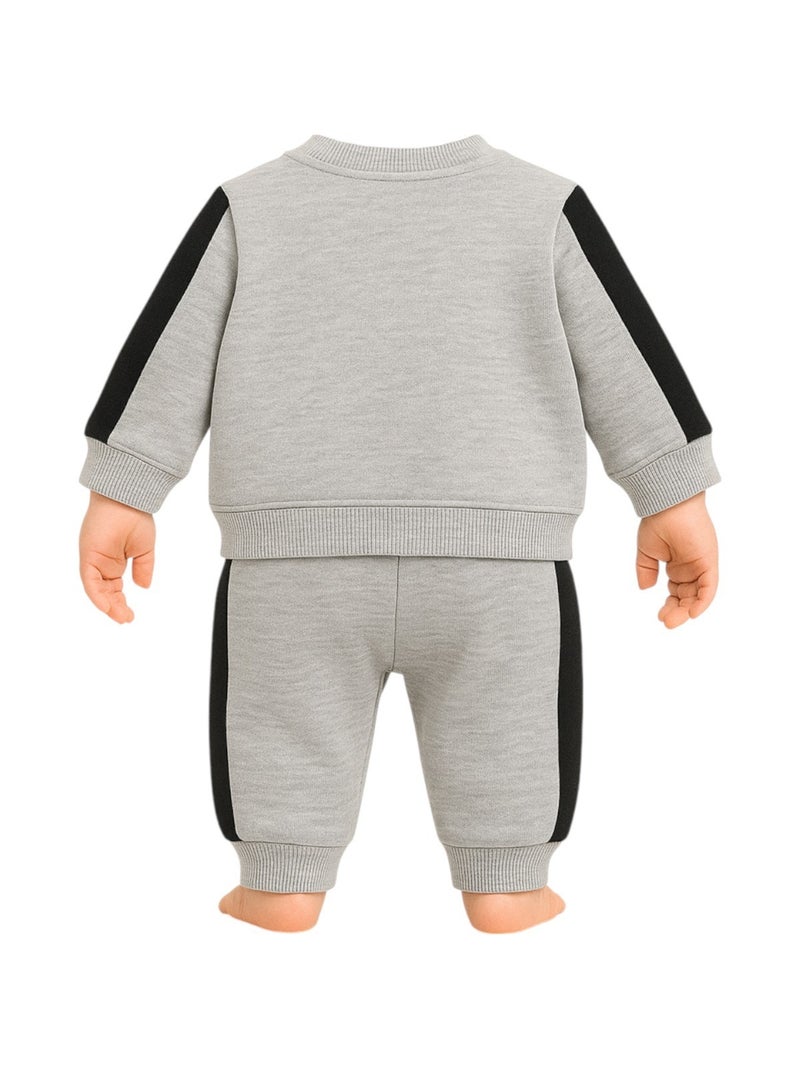 Lee Cooper - Conjunto sudadera y pantalón de jogging bebé niño Gris - Kiabi