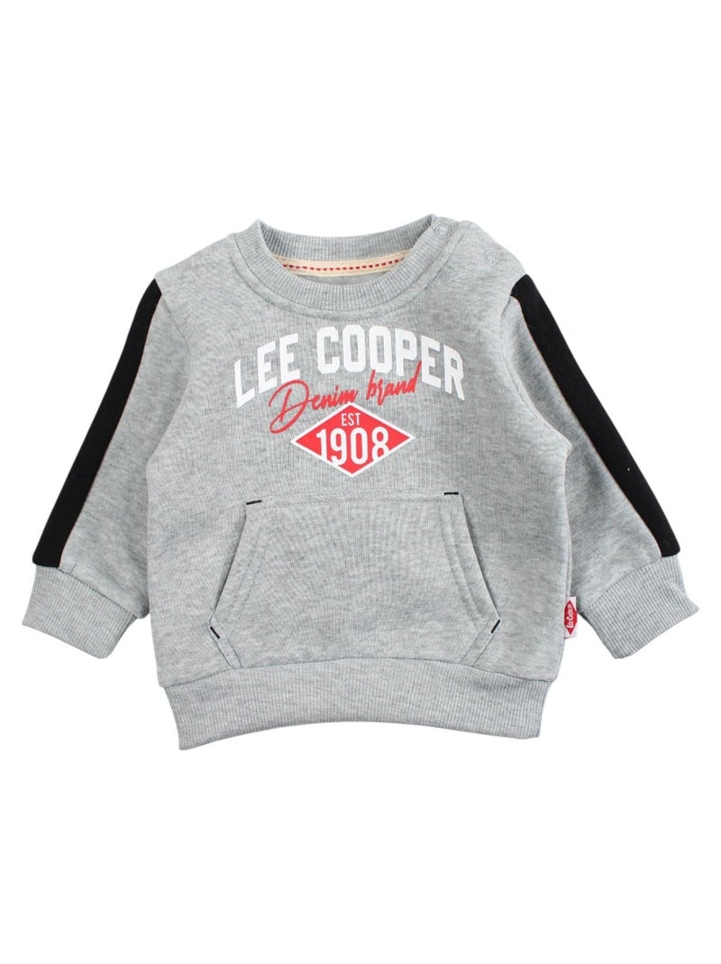 Lee Cooper - Conjunto sudadera y pantalón de jogging bebé niño Gris - Kiabi
