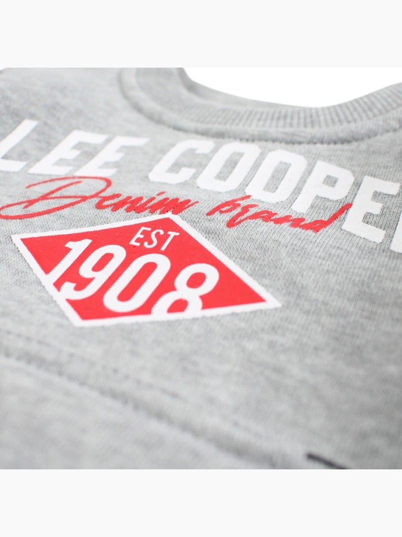 Lee Cooper - Conjunto sudadera y pantalón de jogging bebé niño Gris - Kiabi